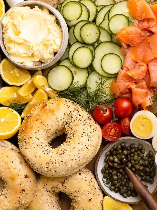 Bagel Lox Brunch Spread