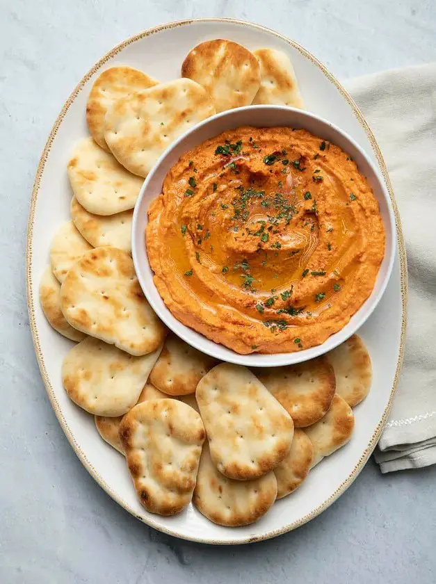 Roasted Red Pepper Hummus