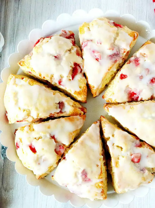 Strawberry Scones