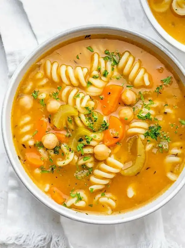 Chickpea Noodle Soup