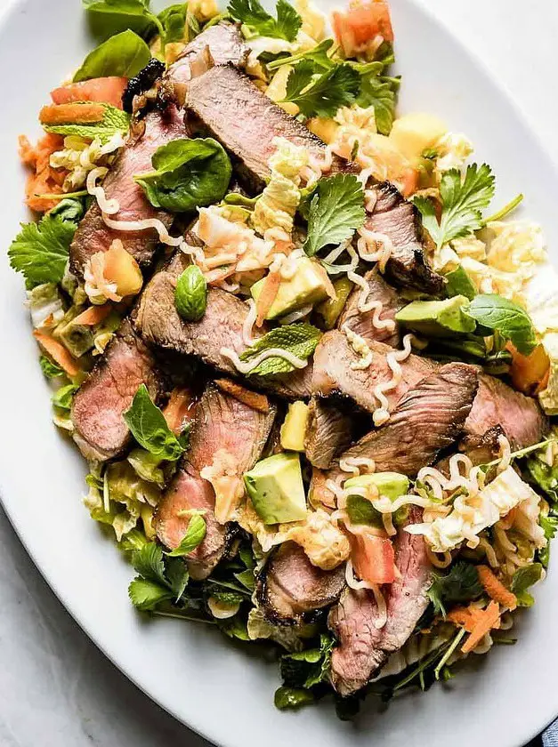 Thai Steak and Noodle Salad