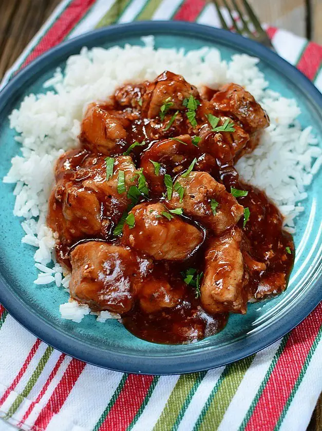 Instant Pot BBQ Pork with Onions