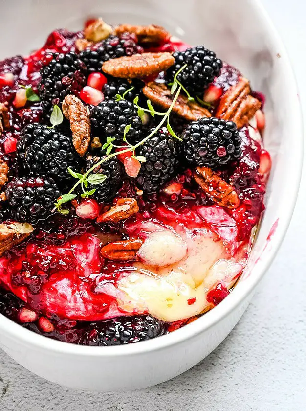 Blackberry Baked Brie