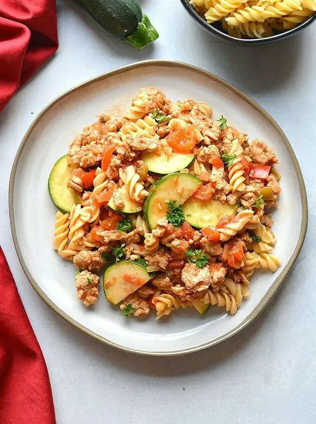 Healthy Taco Pasta