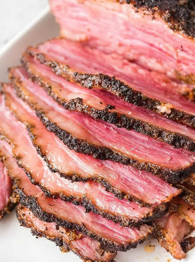 Smoked Corned Beef Brisket