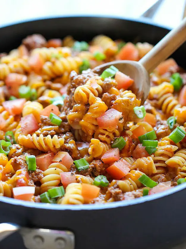 One Pot Cheeseburger Casserole