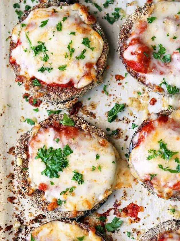 Keto Eggplant Parmesan