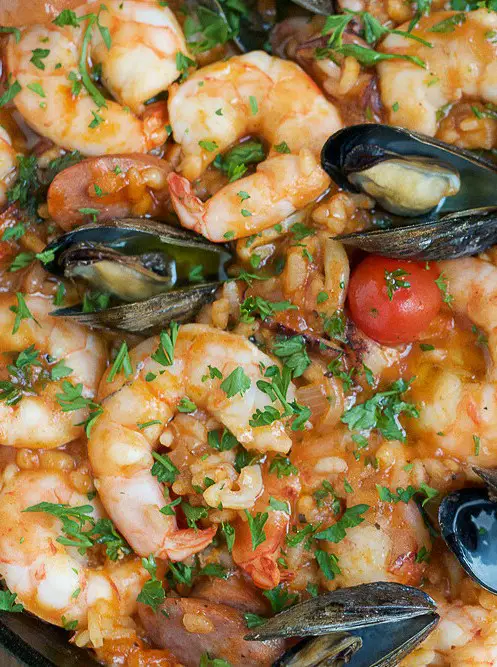 Seafood Paella