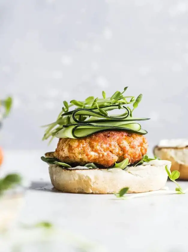 Pan-Seared Salmon Burgers