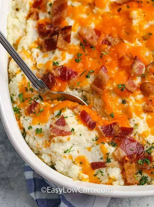 Loaded Cauliflower Casserole