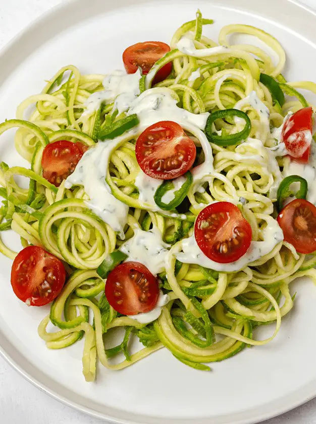 Air Fryer Zucchini Noodles (Zoodles)