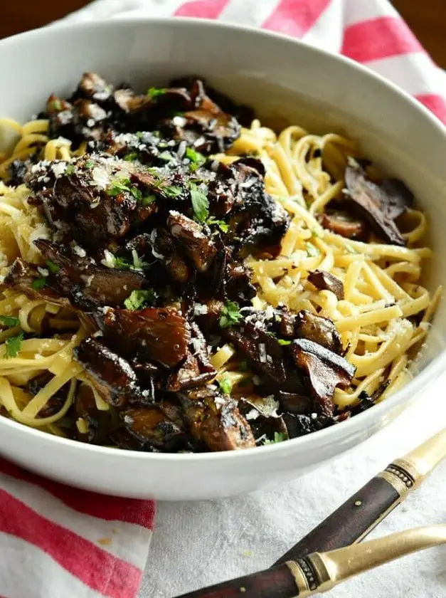 Wild Mushroom Pasta