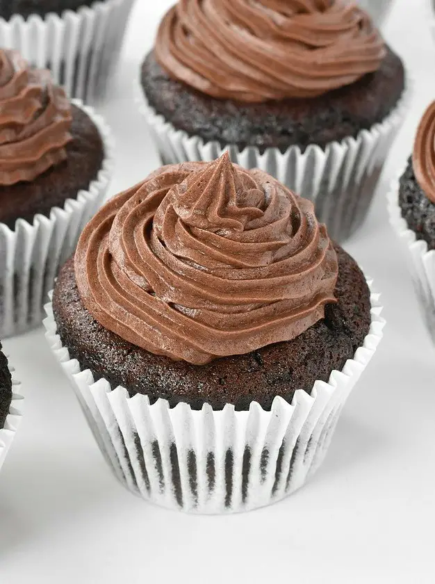 Moist Chocolate Cupcakes