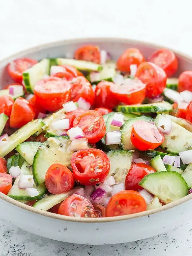 Cucumber Tomato Salad