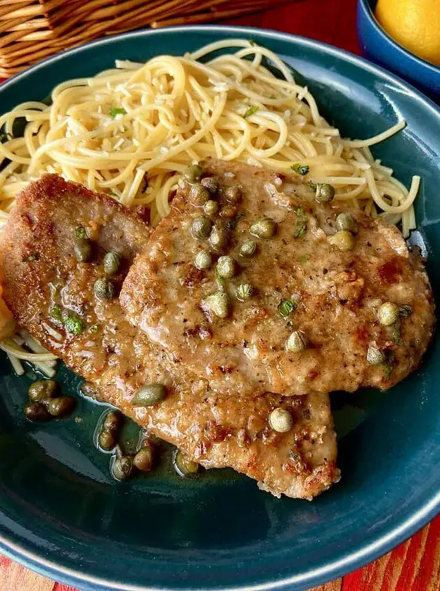 Veal Scallopini with Lemon Piccata Sauce