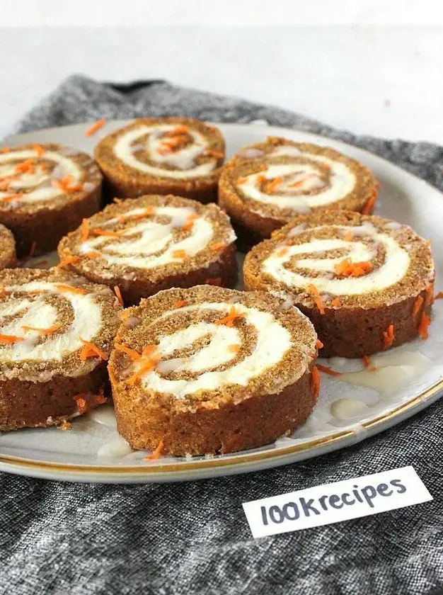 Carrot Cake Roll