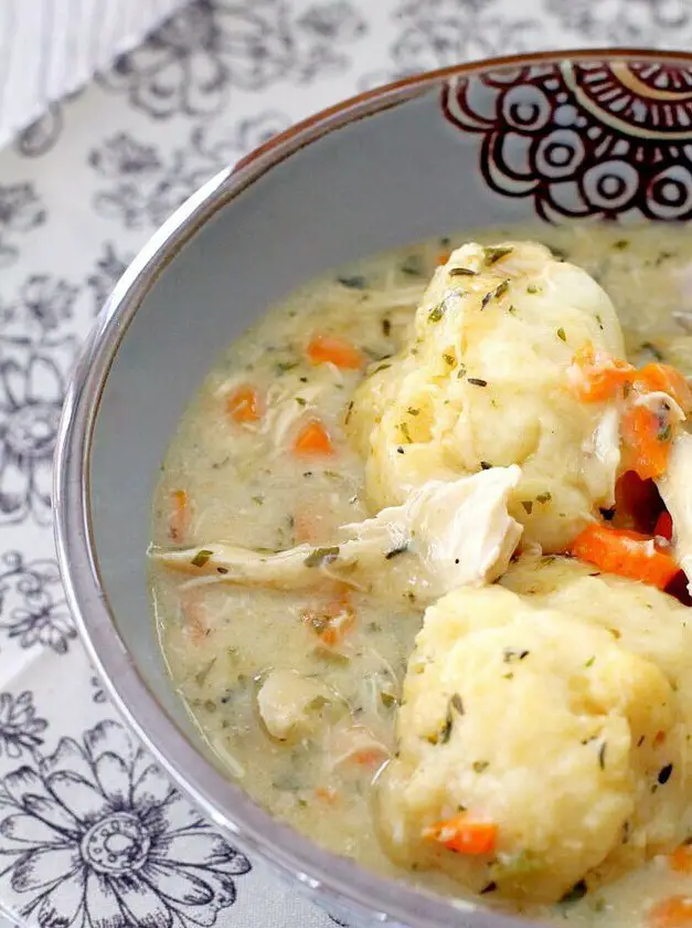 Simply Delicious Chicken and Dumplings