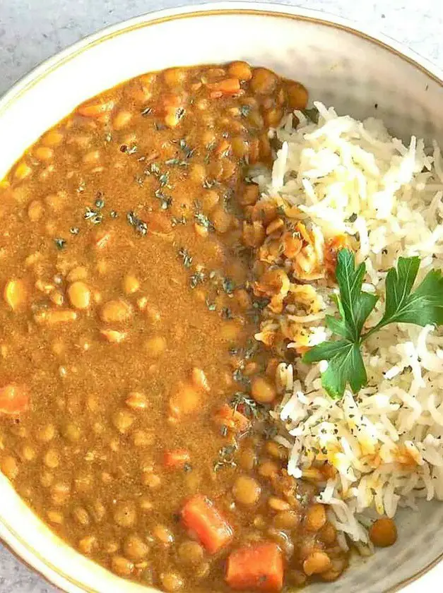 Creamy Brown Lentil Dahl