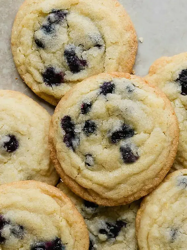 Lemon Blueberry Cookies