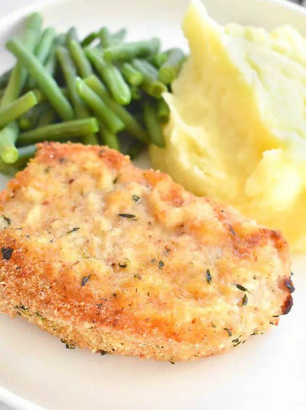 Baked Breaded Pork Chops