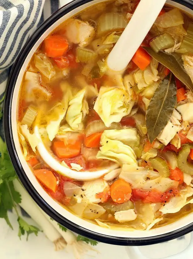 Mexican Chicken Soup with Cilantro Jalapeno Pesto