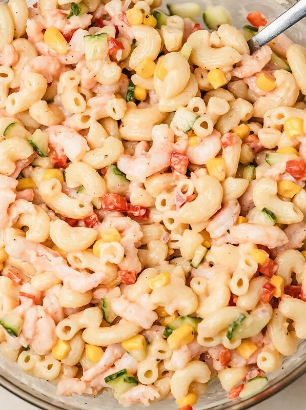 Creamy Shrimp Pasta Salad