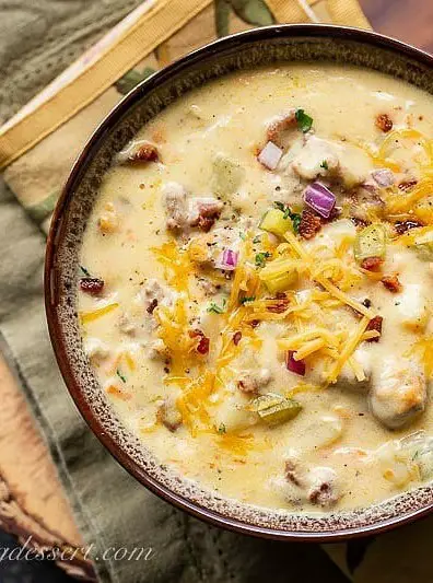 Cheeseburger Soup