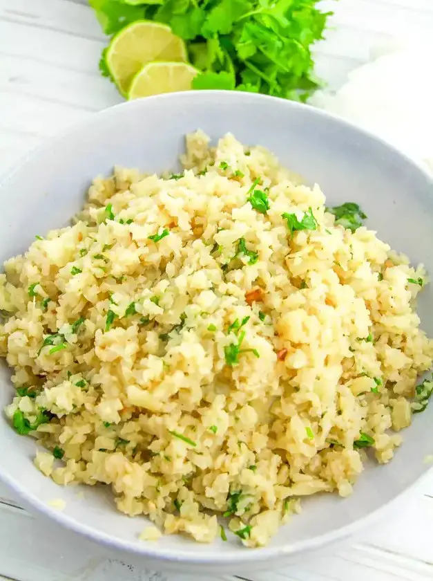 Cilantro Lime Cauliflower Rice