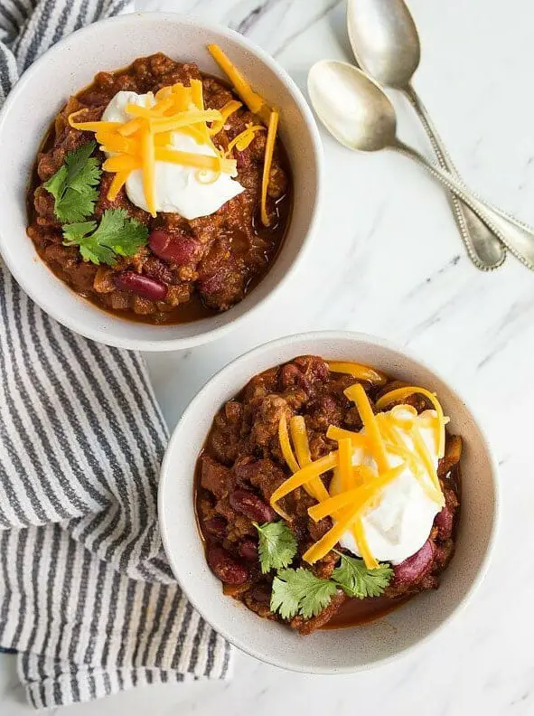 Beef Chili for Two