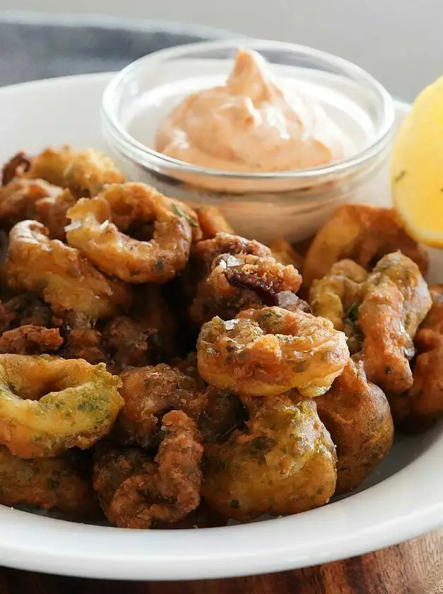 Air Fryer Frozen Calamari