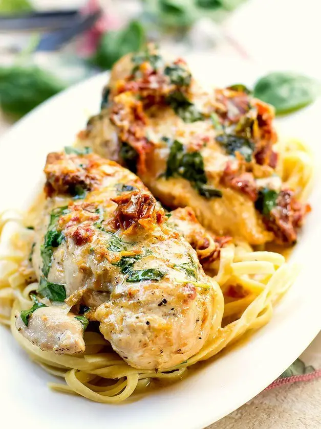 Crock Pot Tuscan Chicken