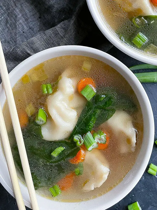 Easy Potsticker Soup