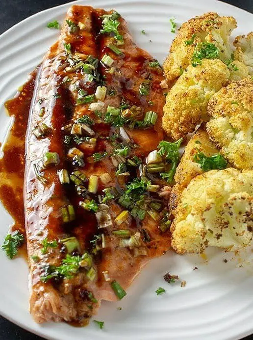 Maple Balsamic Rainbow Trout