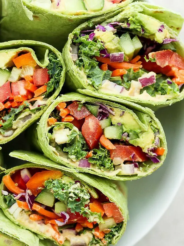 Loaded Vegan Wraps