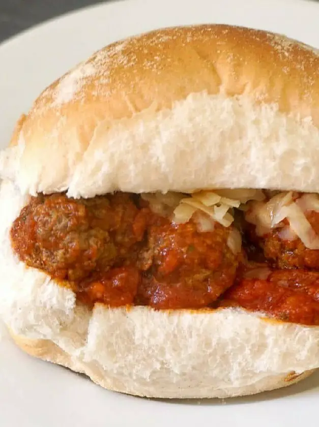 Crockpot Meatball Sliders