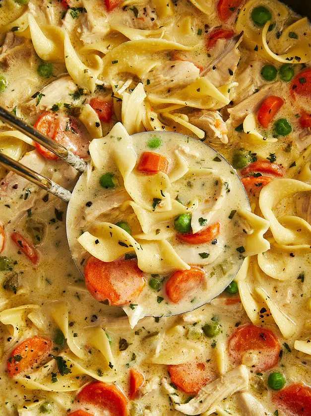 Creamy Chicken Noodle Soup