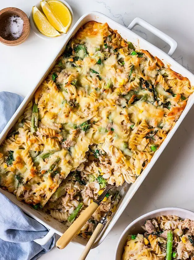 Creamy Tuna Pasta Bake