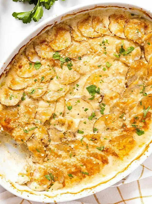 Homemade Scalloped Potatoes