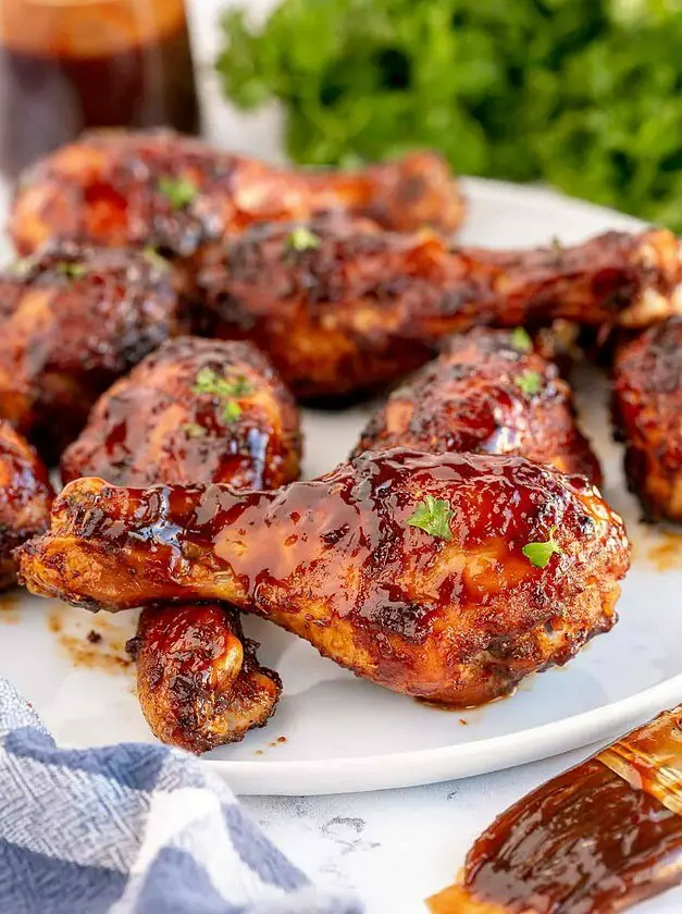 Air Fryer BBQ Chicken Drumsticks