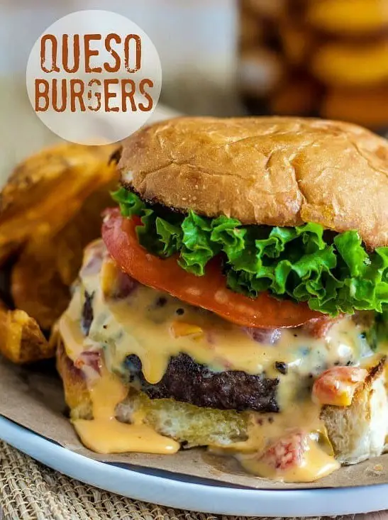 Queso Burgers