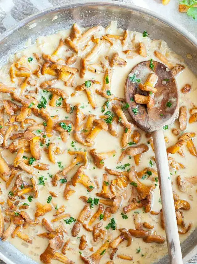 Creamy Chanterelle Sauce