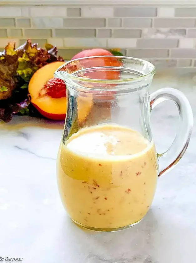 Sweet Peach Salad Dressing