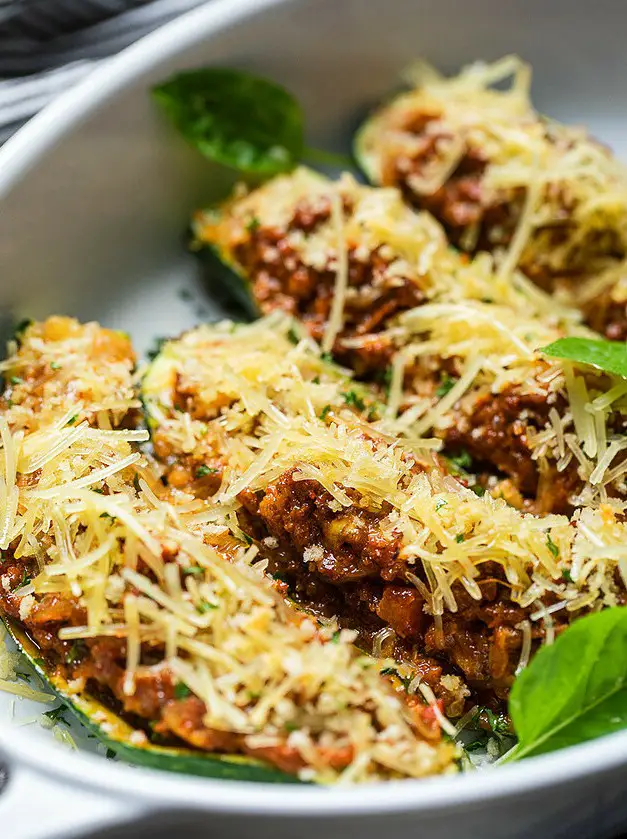 Vegan Zucchini Boats