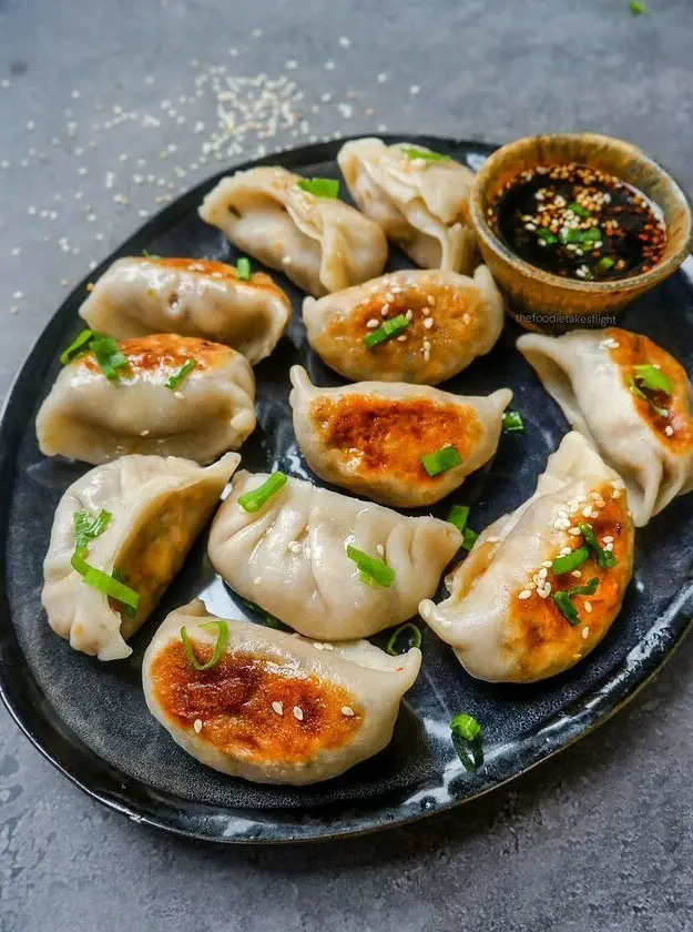 Homemade Vegetable Potstickers