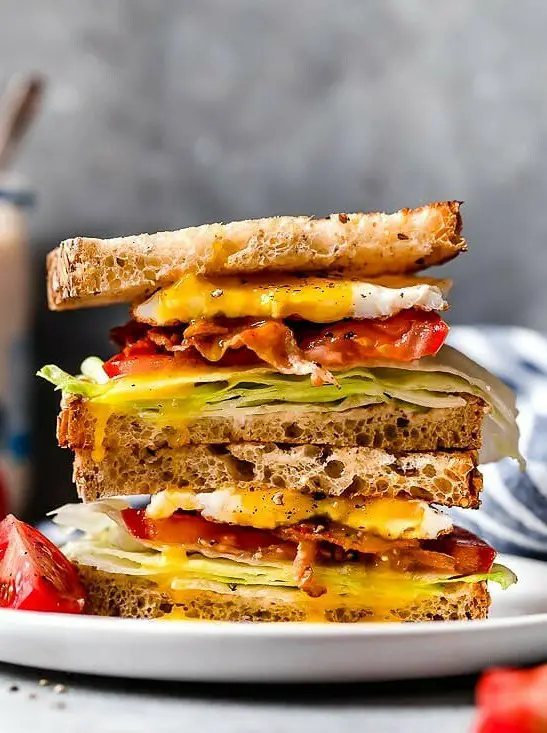 BLT Egg Sandwich