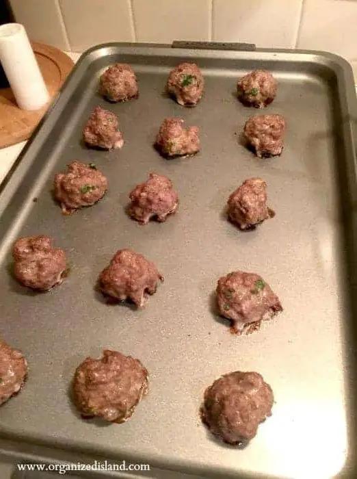 Easy Baked Meatballs