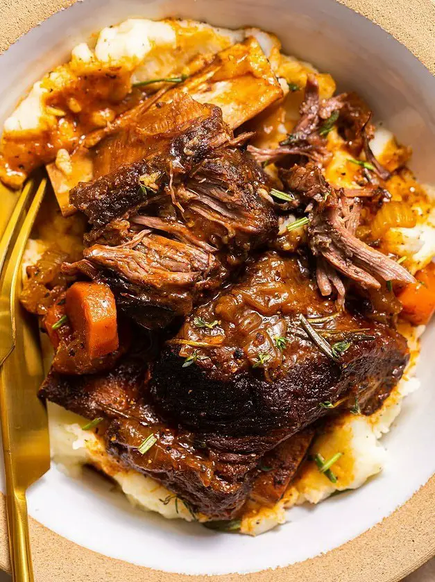 Succulent Red Wine Braised Short Ribs