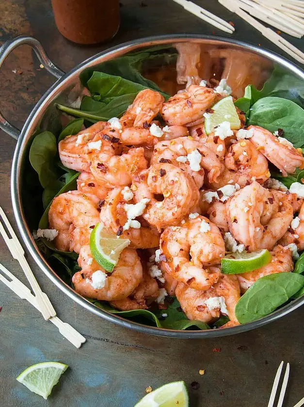 Grilled Buffalo Shrimp