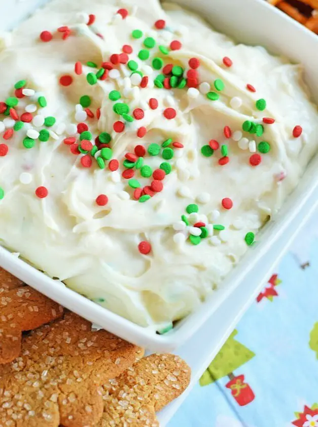 Christmas Sugar Cookie Dip