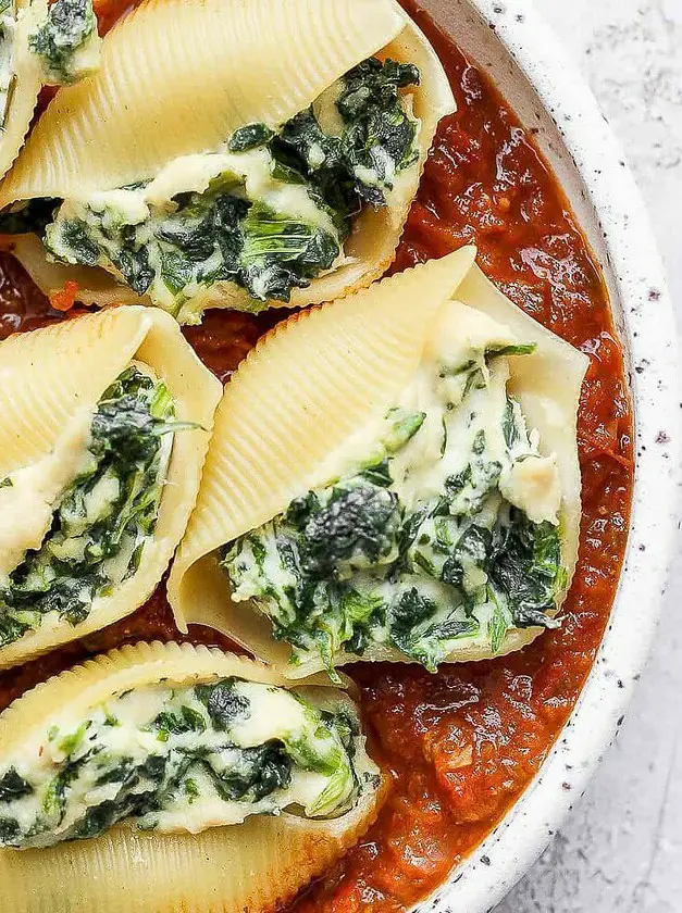 Vegan Stuffed Shells